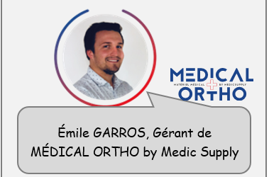 Témoignage de notre Client, Emile GARROS – Médical-Ortho by MedicSupply