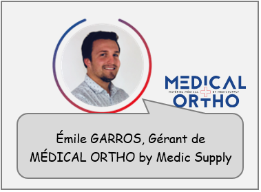 Témoignage de notre Client, Emile GARROS – Médical-Ortho by MedicSupply